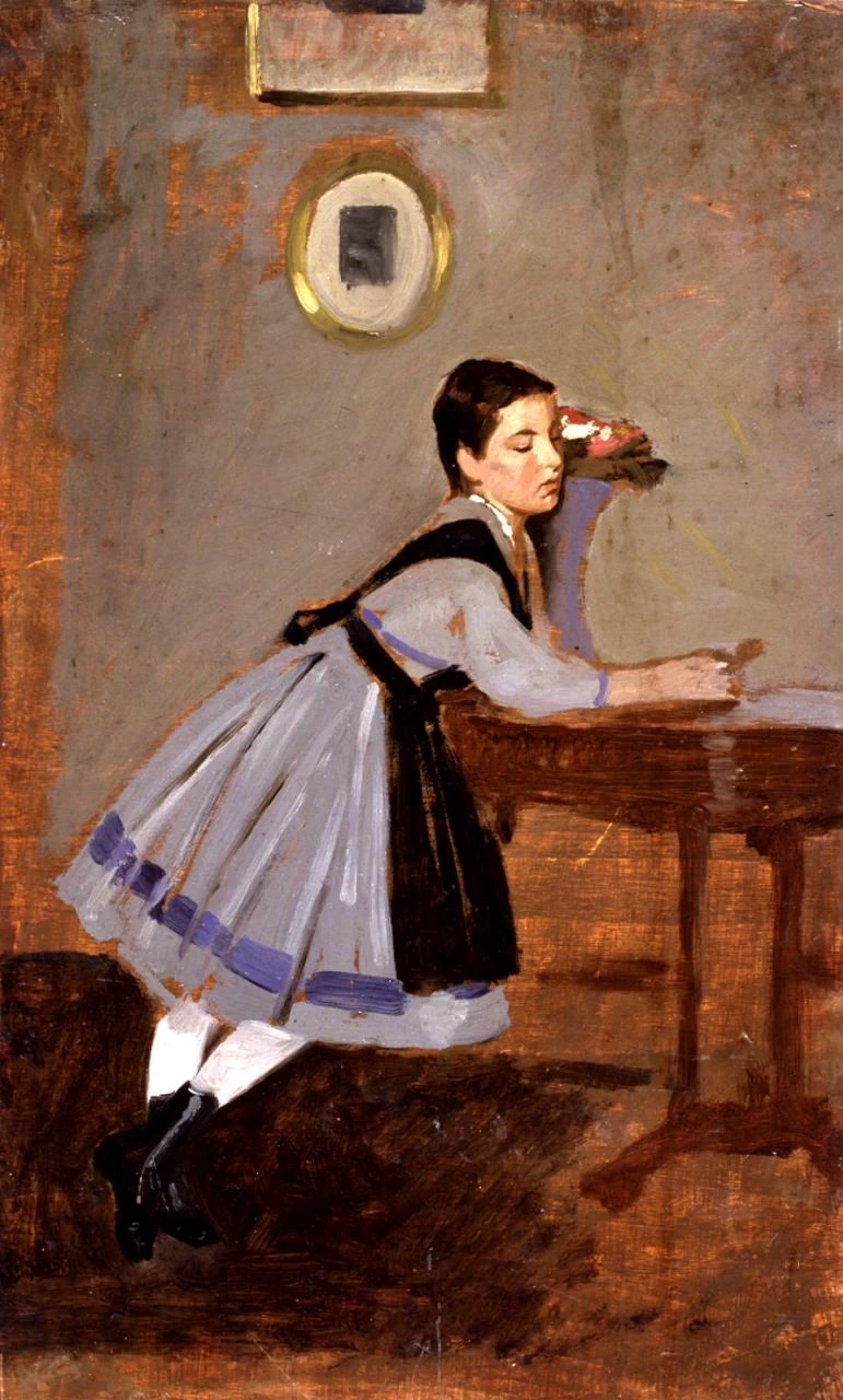 Ritratto di Alaide Banti in grigio - Palazzo Pitti, Firenze